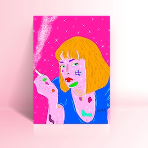 Mia Wallace / Pulp Fiction Poster