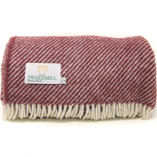 Striped Wool Blanket Etsy