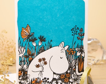 Moomin Snork Maiden Little My Carte postale Tove Jansson