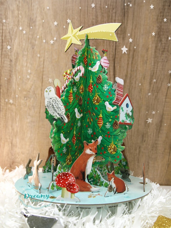 3-D Christmas Tree Cake
