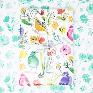 Wild Batik Reversible Gift Wrapping Paper - Artistic Gift Wrap For All Occasions - Eco Art Wrapping Paper