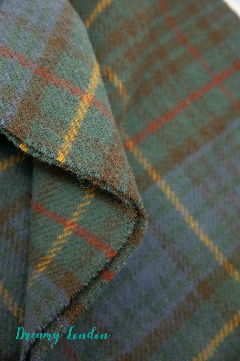 Antique Hunting Stewart Tartan Wool Blanket / Knee Rug 100 Etsy