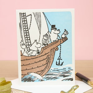 Biglietto d'auguri Moomin per tutte le occasioni – Biglietto di compleanno – Biglietto per la festa del papà Moomin