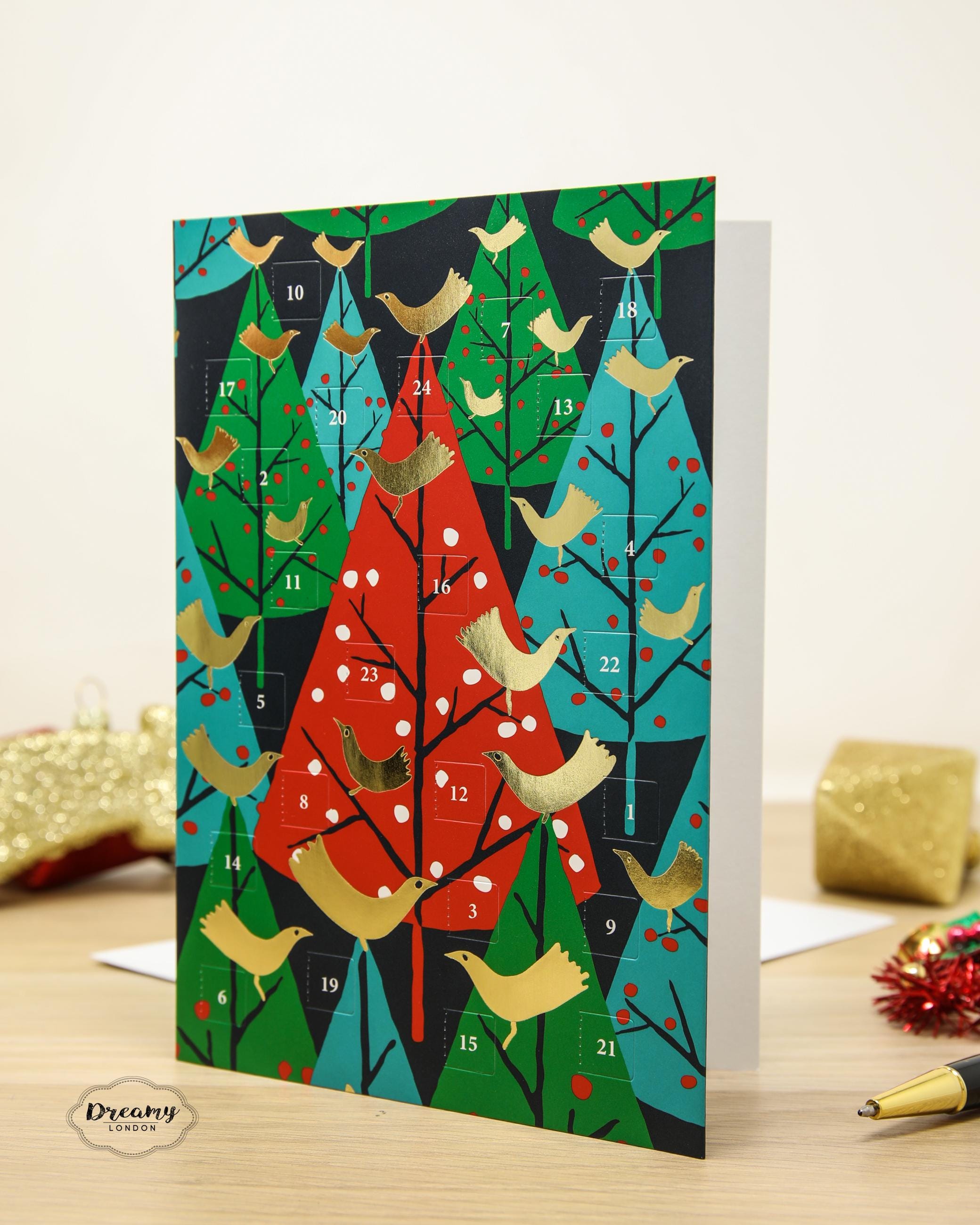  クリスマスツリー 紙袋・カード付き 2025限定 高島屋ノベルティ クリスマスカード 2枚セット2025 非売品ポストカード