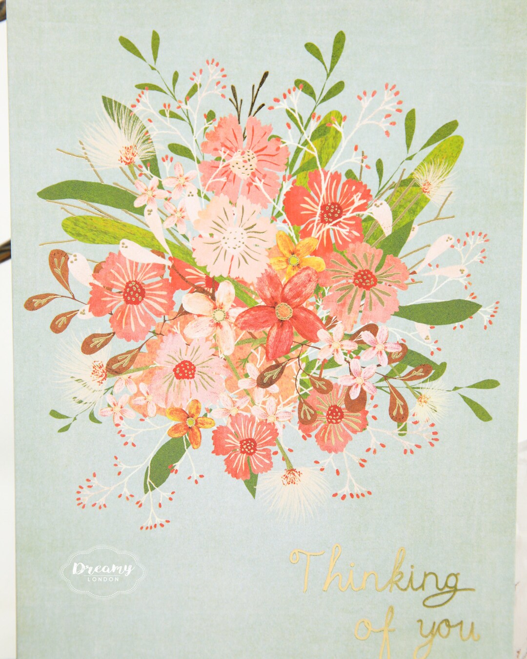 Laser Cut Floral Thinking of You Card Thinking of You I Miss You Card