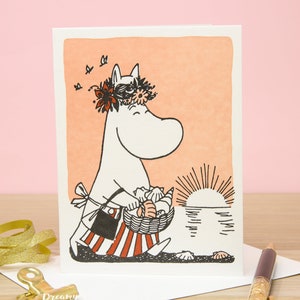 Moominmamma-moederkaart - Moomin-verjaardagskaart - Moomin-verjaardagscadeau voor moeder