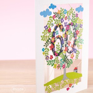 60th birthday card, 60th birthday gift, 60th birthday, 60th birthday ideas, 60th birthday gifts, happy 60th birthday, Happy Birthday, Tree gift, Adult Birthday Card, Happy Birthday Card, mum birthday card, birthday card mum, 60 birthday card