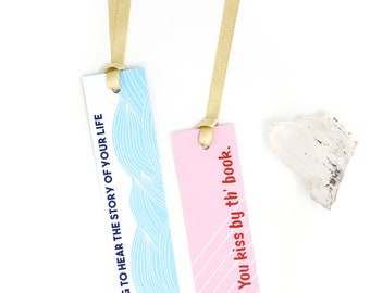 William Shakespeare Bookmark Librarian Gift - Romeo And Juliet Paper Bookmarks Gift For Readers - Quotes Bookmarks From England