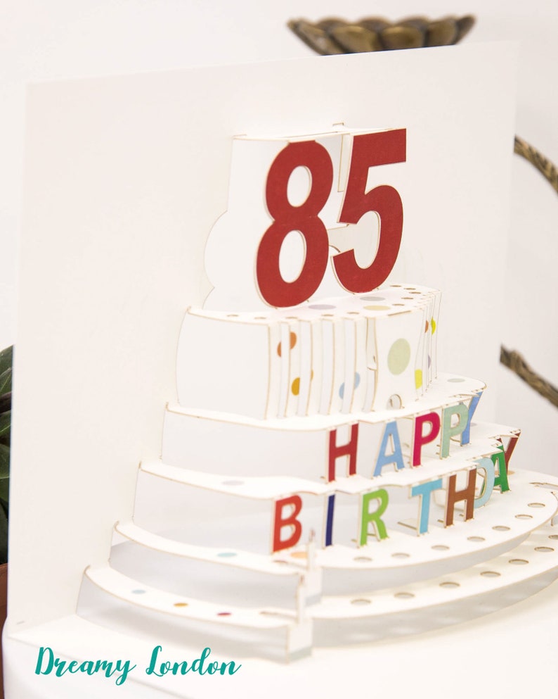 85th Birthday 85th Birthday Card 85th Birthday Gift Happy Etsy UK