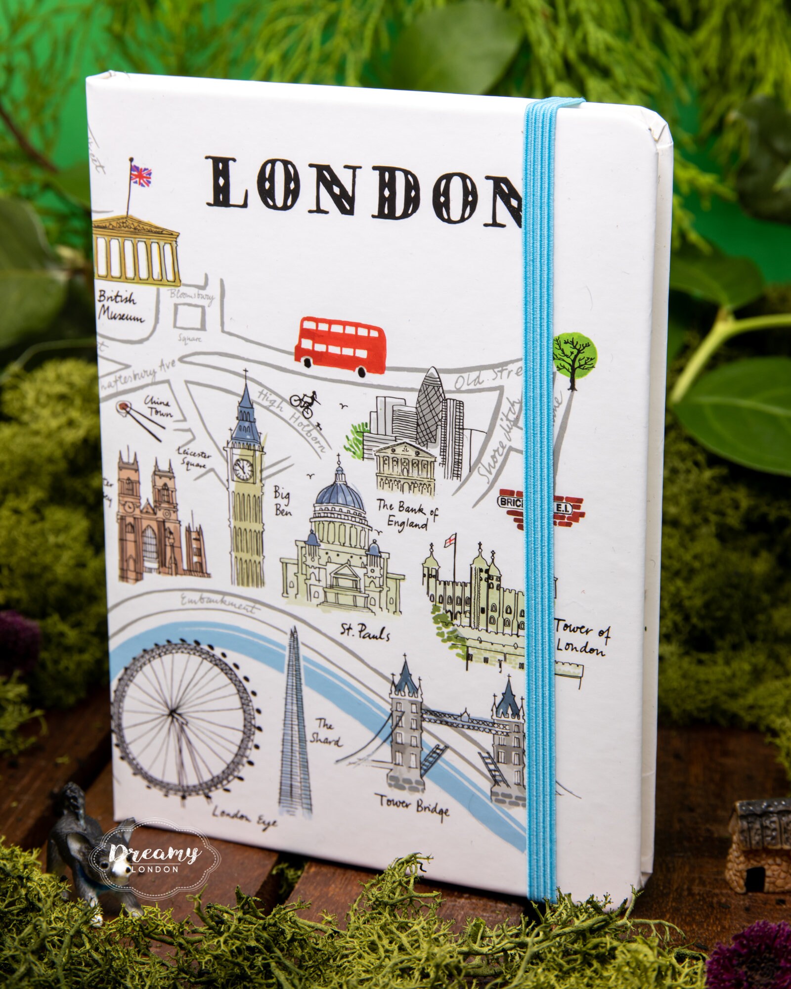Map of London A5 Lined Notebook London Art Hardback Journal Etsy UK
