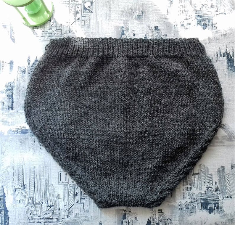 Hand Knit Handmade Underwear/High Waisted Panties Soft Warm Etsy