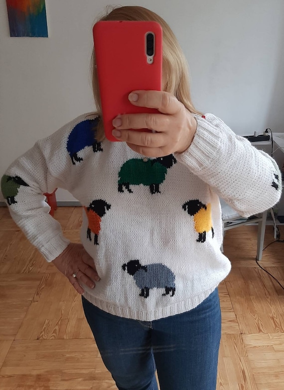 Benetton sheep jumper sale