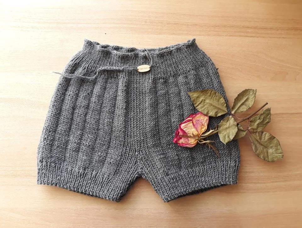 Hand Knit Handmade Underwear/panties/shorts Soft Warm Men's / Wool