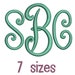 see more listings in the Monogram Fonts section