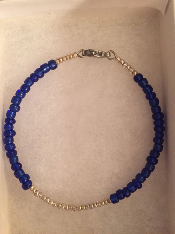 Brilliant Blue Bracelet | Etsy