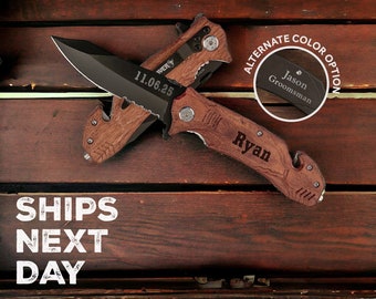 Groomsmen Gifts, Personalized Pocket Knife, Groomsman Proposal, Custom Groomsman Gifts, Gift For Dad, Husband Gift, Gift For Him
