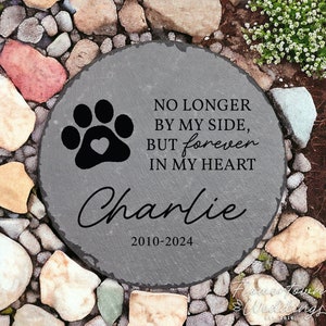 Pet Memorial Garden Stone, Custom Pet Memorial Stone, In Memory Garden Rock, Pet Loss Gift, Personalized Dog Garden Stone