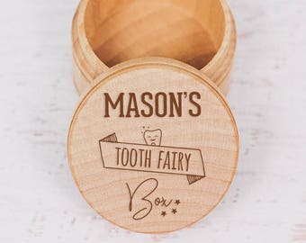 Tooth Fairy Holder, Tooth Fairy Box, Kid&#39;s Tooth Fairy Box, Custom Wooden Box, Personalized Tooth Fairy Box with Lid, Tooth Fairy Pillow