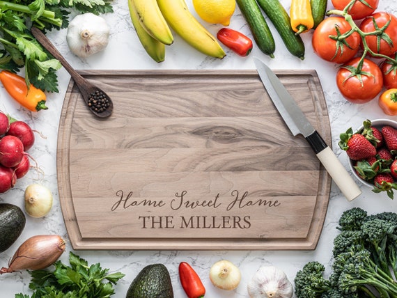 Personalized Cutting Board Housewarming Gift