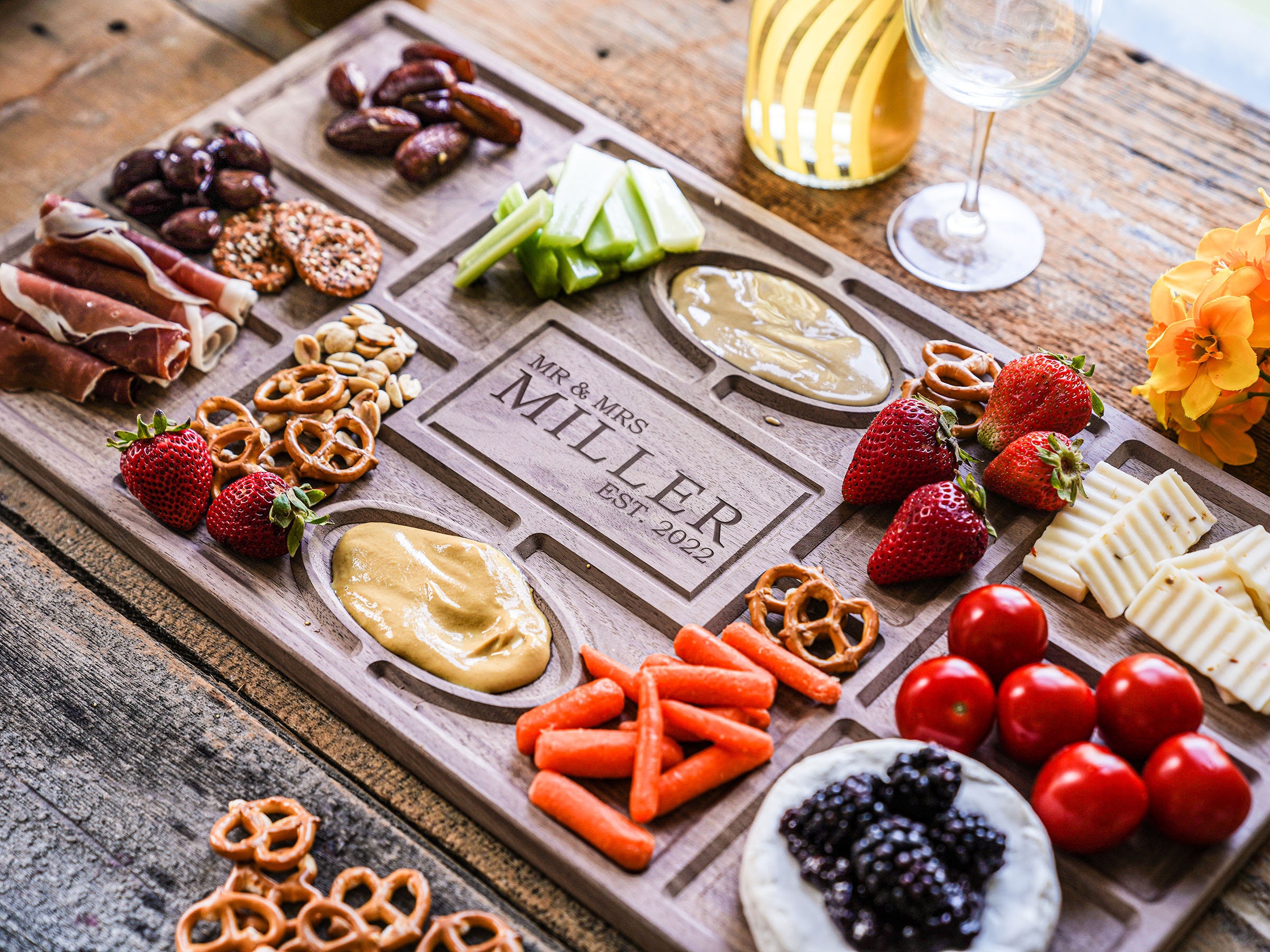 Personalized Charcuterie Board Wedding Gift Housewarming - Etsy