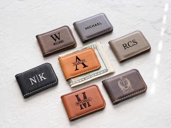Silver Money Clip Nature Gifts for Men Groomsman Gifts Bear Money Clip Christmas Gifts for Boyfriend
