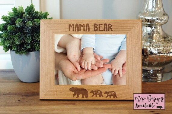 mama bear picture frame