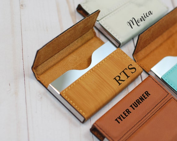 Envelope Business Card Holder Monogram - Men - Small Leather Goods