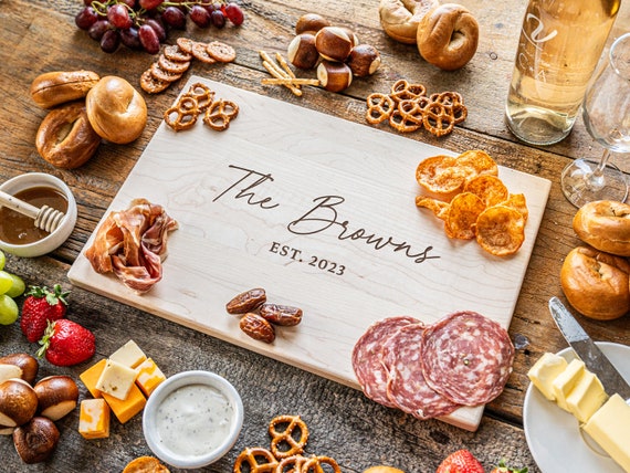 Housewarming Gift - Custom Cutting Board — Bidwell Family Farms