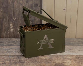 Custom Groomsman Ammo Can - Personalized Groomsman Gift - Gift Set For Him - Grooms Party Gifts - Gift For Wedding - Groomsmen Proposal Gift