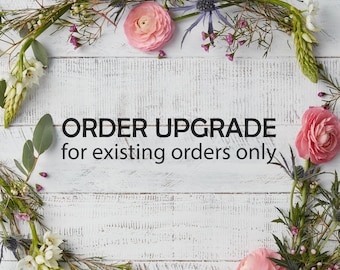 For Existing Orders Only