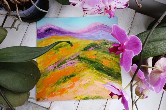 油絵 絵画【黄色い花畑】 Amazon.co.jp: 絵画 6 枚 黄色い花畑 ヴィンセント・ファン