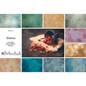 Elation Texture Set, Photoshop Overlays, Digital Backdrops, Digital Paper