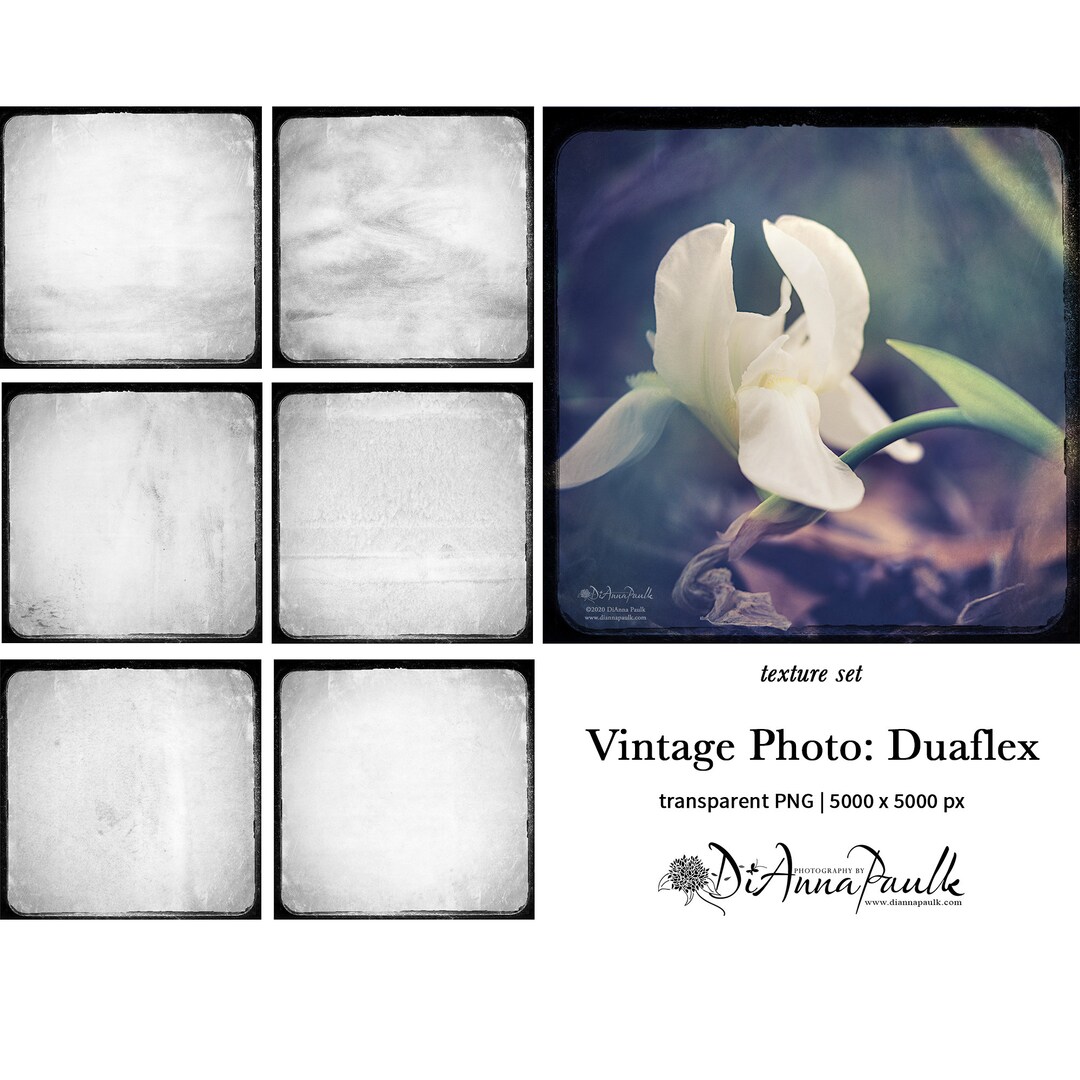 Viewfinder Texture Through the Viewfinder Vintage Photo Textures: Duaflex 1, Overlays for ...
