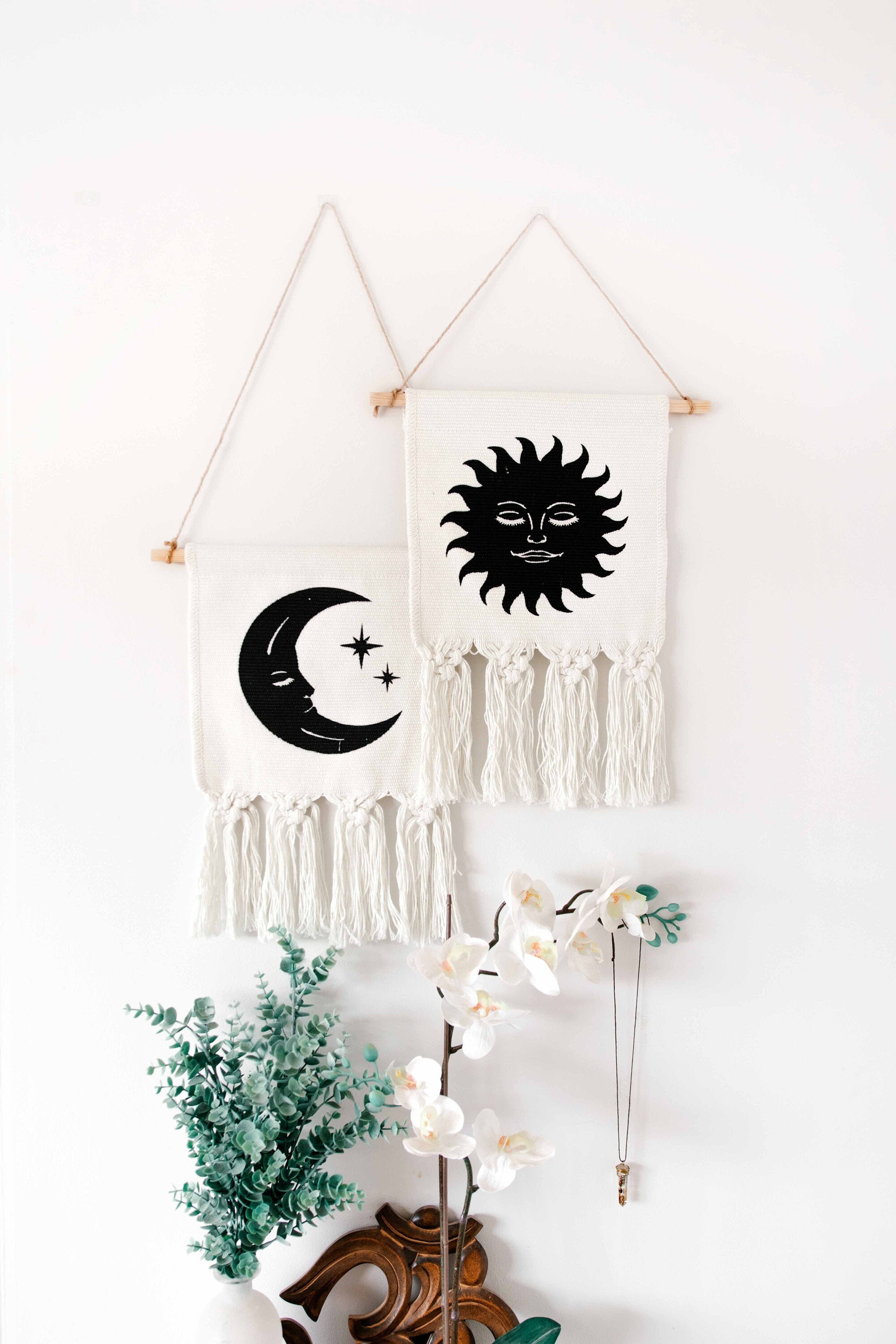 Soleil Et lune Macrame