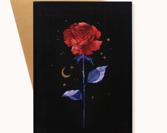 Rose Greeting Card