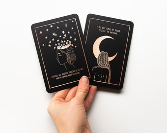 かわのまき★アファメーションカード アファメーションカード - Etsy 日本