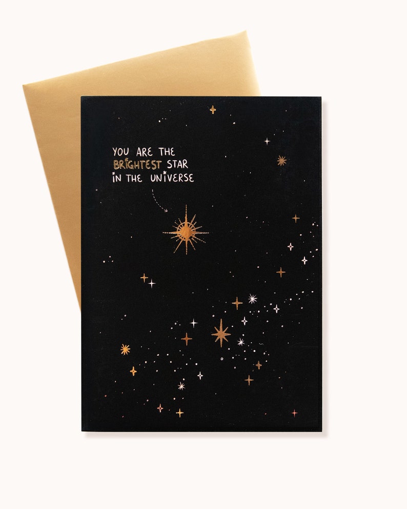 Brightest Star Greeting Card image 1