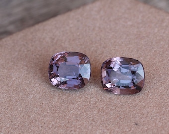 Natural Burma Spinel Gemstone, Cushion Cut, 4.29 ct, Loose Spinel