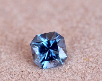 Sri Lanka Denim Blue Spinel, Octagon Cut, 0.49 Carat