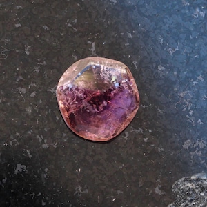 Watermelon tourmaline faceted slice, loose tourmaline, tourmaline rig, engagement ring, gemstone rings, tourmaline cabochon