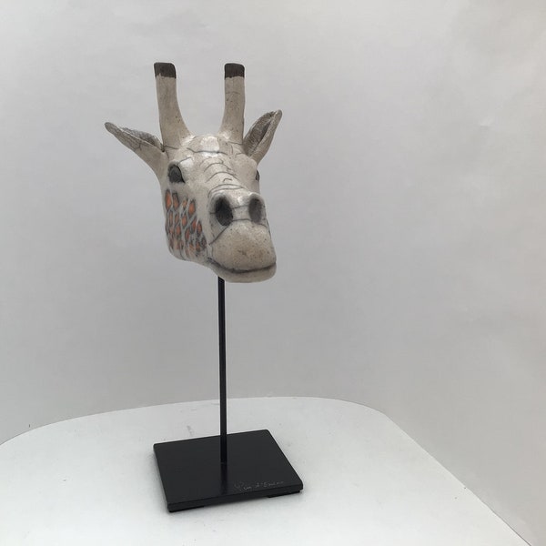 GIRAFE Céramique RAKU