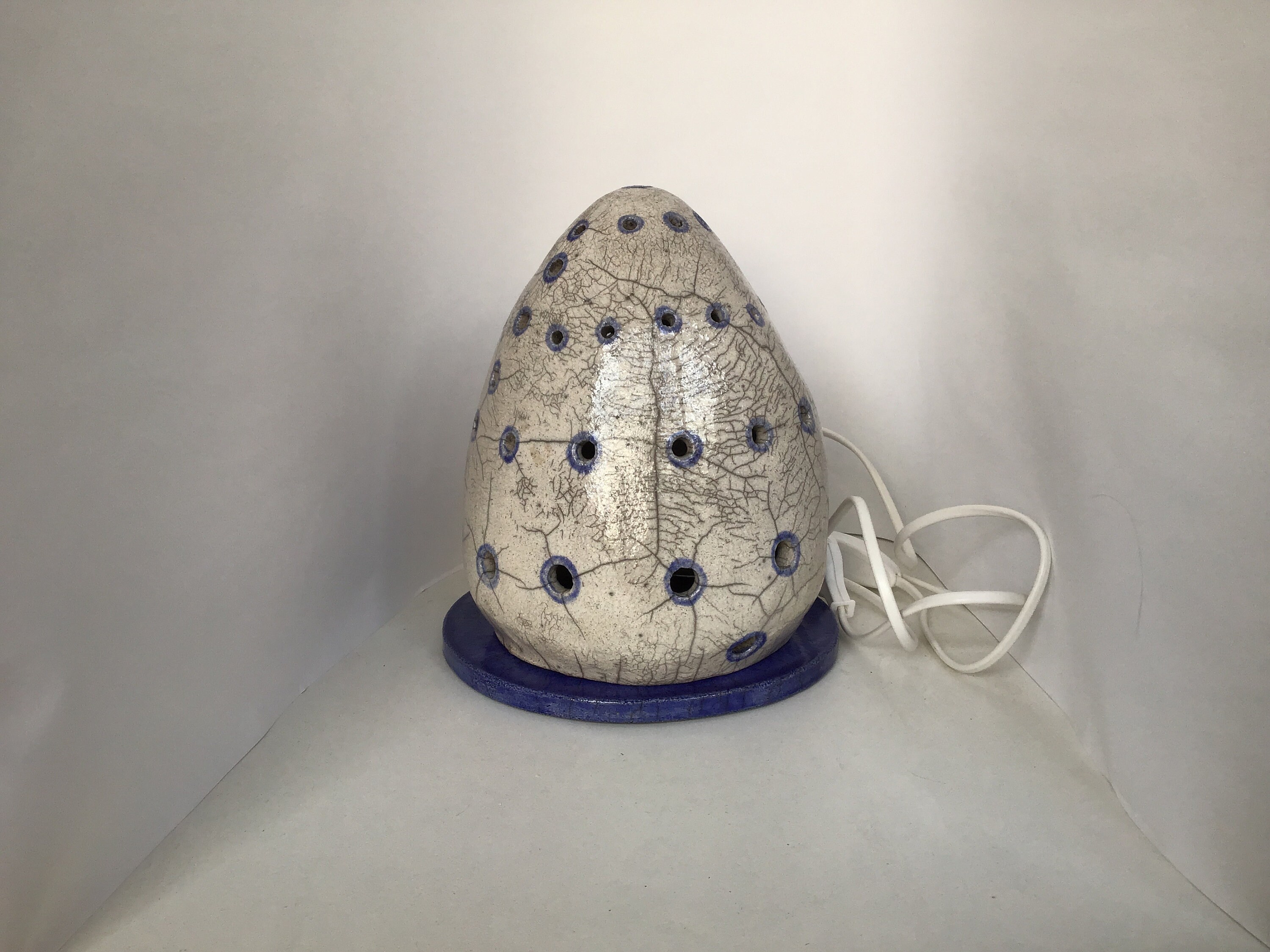 Lampe d'ambiance en Céramique Grès Raku