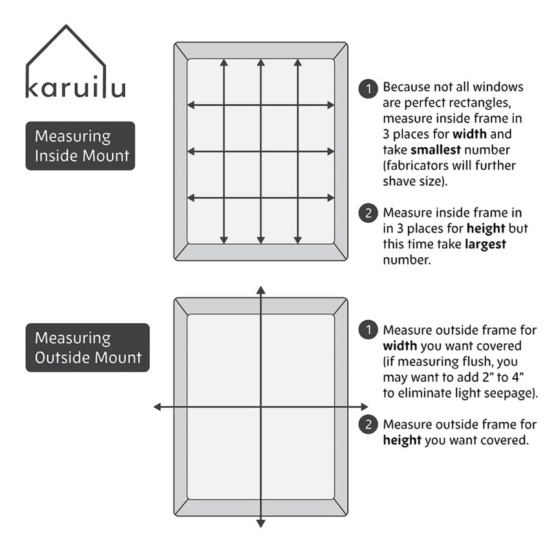 Ready to Install Roman Shade Standard or Custom Size Etsy