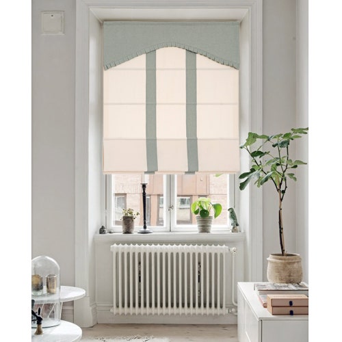 Classic Roman Shade Washable Flat and Fold Custom Option to Etsy