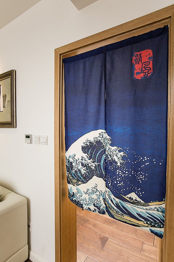  Cortinas decorativas para puerta de privacidad, cortina de  puerta de dragón con ojales, diseño histórico asiático oriental chino con  estampado de criaturas legendarias, 1 panel, 42 x 96 pulgadas : Hogar y  Cocina