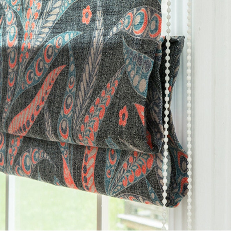 Custom Roman Shade Pattern for Kitchen Dining Bedroom Etsy