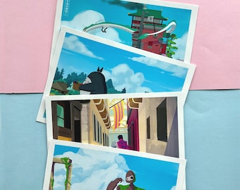 Anime Postcards/ Postcard set/Ghib