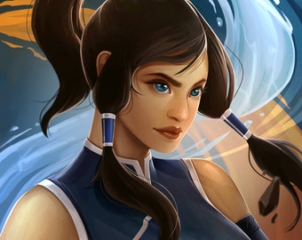 Korra Avatar Poster