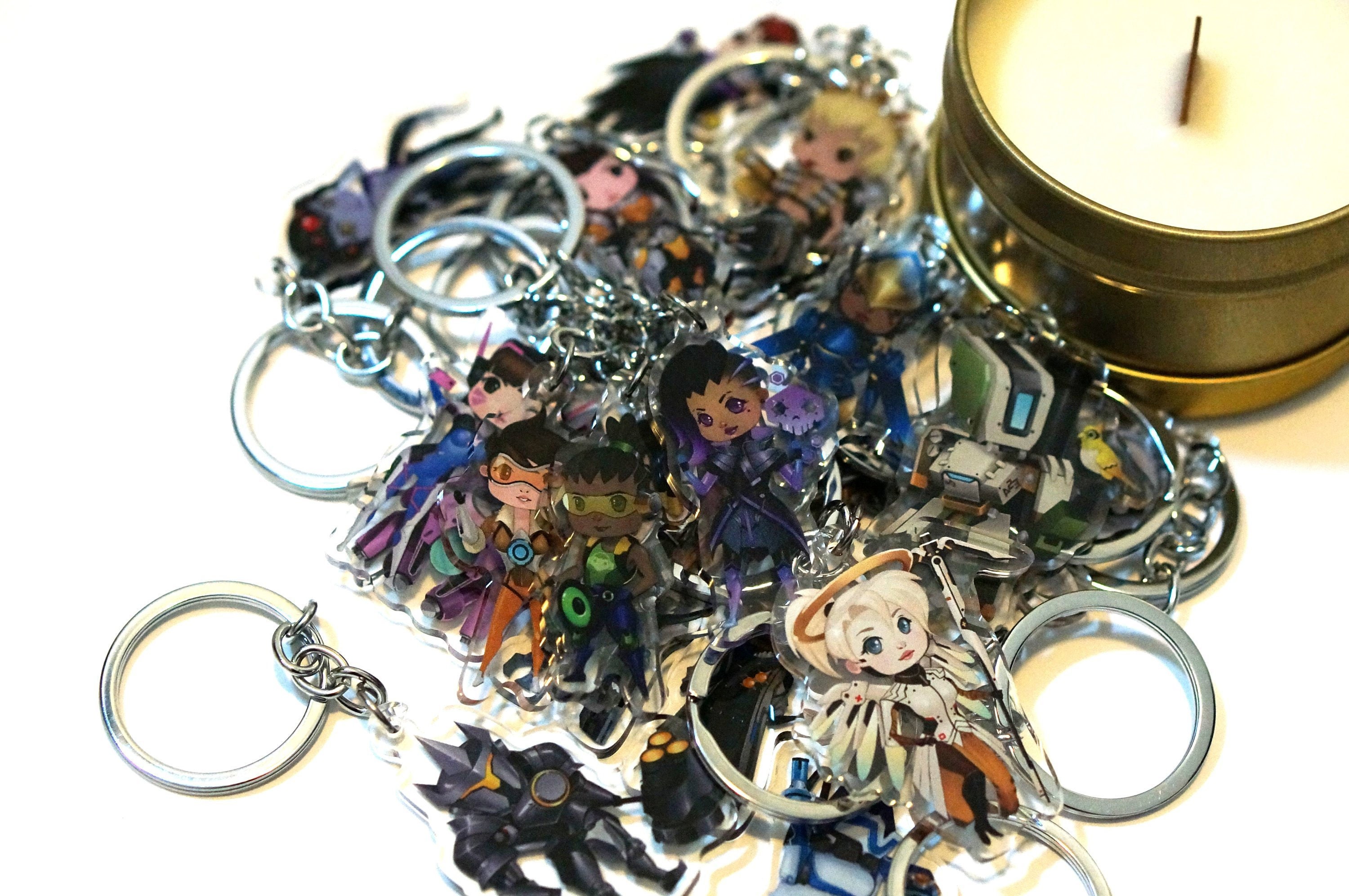 Overwatch Keychain Charm Etsy Canada