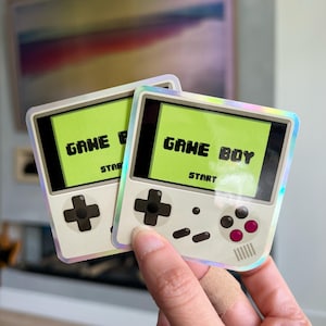 Gameboy-stickers: sets van 2